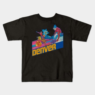 Vintage Style Denver Decal Kids T-Shirt